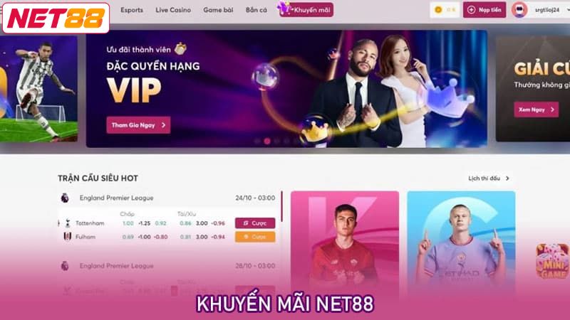 Khuyến Mãi Net88 – Ngập Tràn Ưu Đãi Siêu Hời Cho Hội Viên 1 Tìm hiểu đôi chút về khuyến mãi Net88